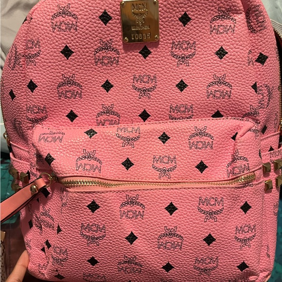 MCM Bags Mcm Pink Backpack Poshmark